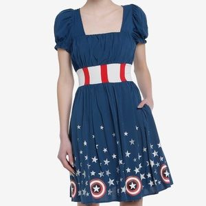 Hot Topic/Her Universe Captain America Dress